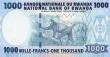 CU 2004 Rwanda 1000-Francs Monkey Note