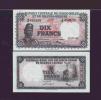 10 francs 1958