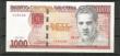 Cuba 2010 $1000 Peso Banknotes UNC